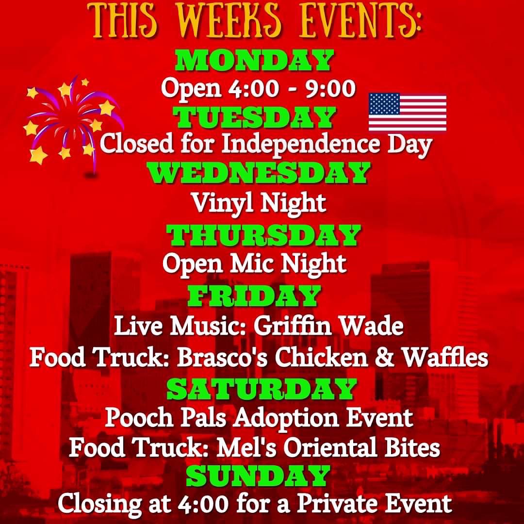 Core4brewing's tweet photo. Stop by the taproom this evening for a few beers before heading out to the Red White &amp; Boom Event. We are open 4-9 today!
#core4brewing  #drinkcore4 #filmrowokc #downtownokc #visitokc #alwaysaparty #drinklocal #westvillageokc #SeeOKC #comefortheparty #stayforthebeer https://t.co/Q3Nny39pwe