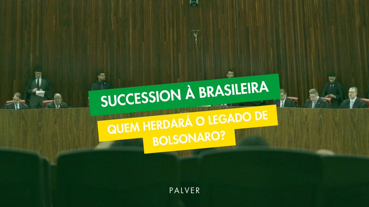 🧶QUEM SERÁ O SUCESSOR?
A série "Succession" da HBO narra a história de uma família que controla um império e luta pela sucessão do patriarca do clã.  Qualquer semelhança com a situação de Jair Bolsonaro, após a decisão por sua inelegibilidade, é mera coincidência.
