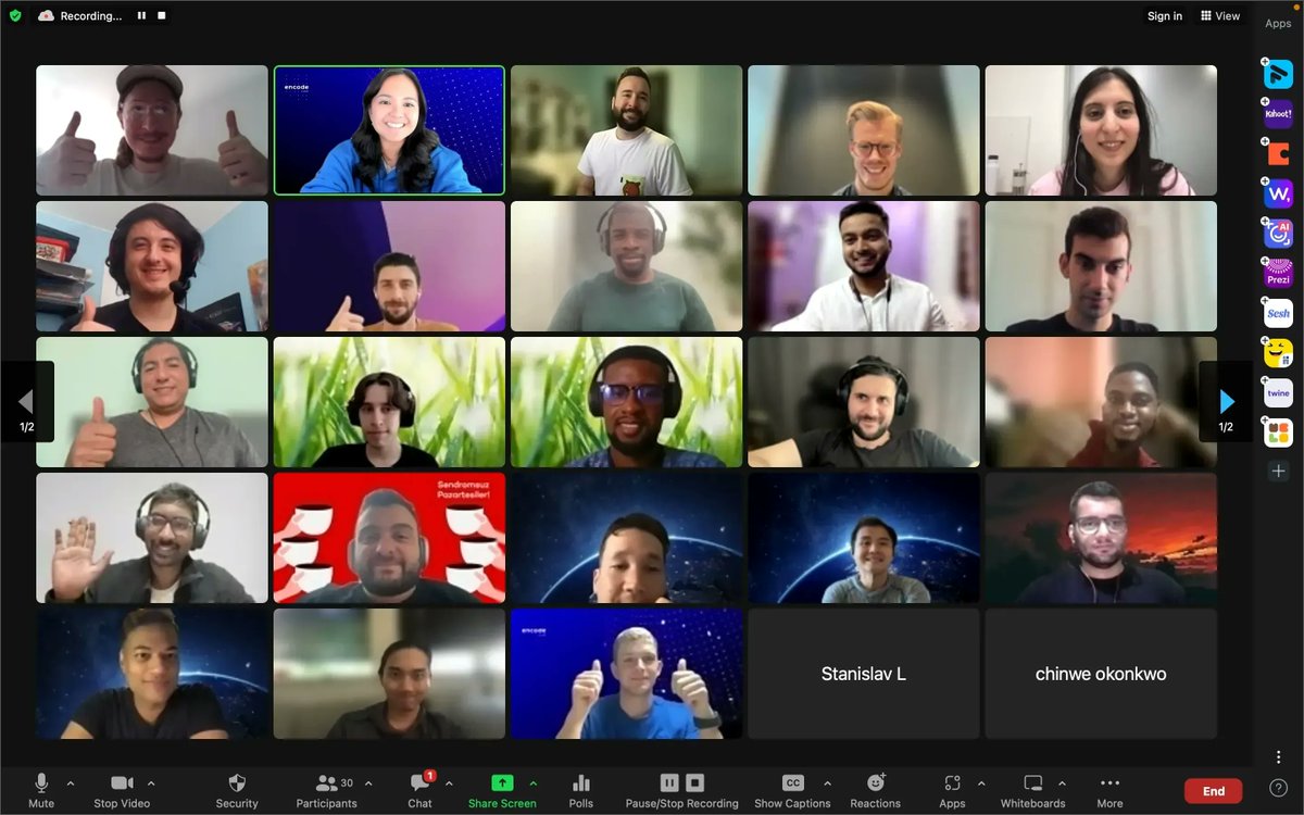 encodeclub's tweet photo. A spectacular close to our @encodeclub Summer Bootcamp, sponsored by @SolanaFndn! 🤩🥂

Six weeks of comprehensive Rust &amp; @solana learning, moulding our attendees into proficient developers.

📢 Big things happened and we're excited to share!
https://t.co/5kzUSyEfLe https://t.co/Xz4aCH97SY