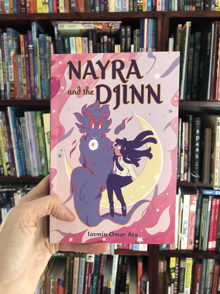 Gina Gagliano (@_ginagagliano) on Twitter photo This morning's reading: <a href="/DELTAHEAD_/">iasmin omar ata | delta ⭐️</a>'s super kids contemporary fantasy graphic novel NAYRA AND THE DJINN! This morning's reading: <a href="/DELTAHEAD_/">iasmin omar ata | delta ⭐️</a>'s super kids contemporary fantasy graphic novel NAYRA AND THE DJINN!