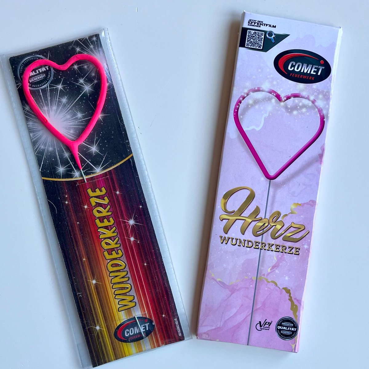 VPI_Presse's tweet image. Die Mitglieder des VPI versuchen, Feuerwerk so umwelt- und ressourcenschonend wie möglich herzustellen. Ein Beispiel von vielen: Die ganze neuen Papp-Verpackungen für Wunderkerzen der Firma COMET. #cometfeuerwerk #comet #feuerwerk #umwelt 
 #nachhaltigkeit #vorher #nachher