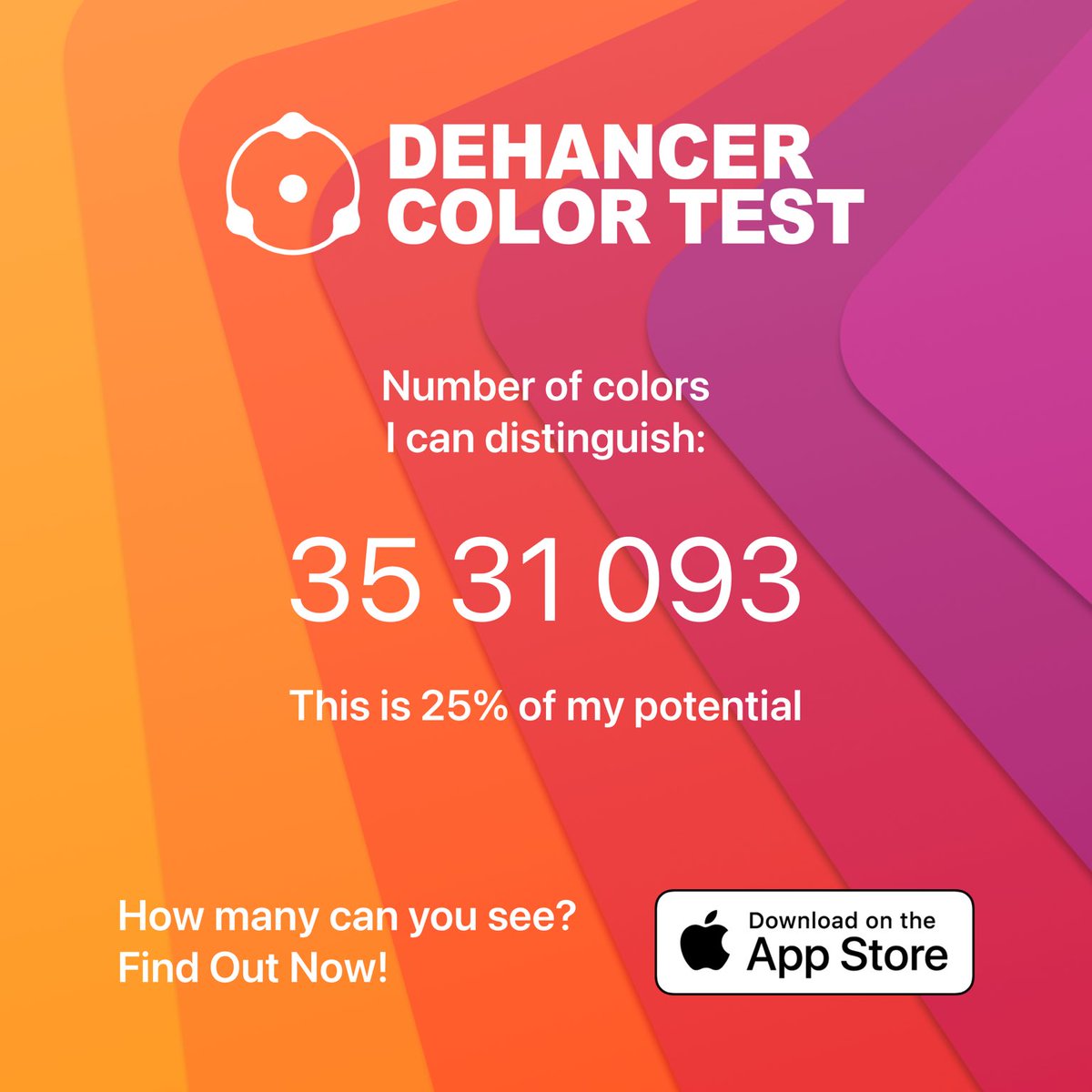 karspeak's tweet photo. My score #dehancer #colortest https://t.co/occgJiZWUS