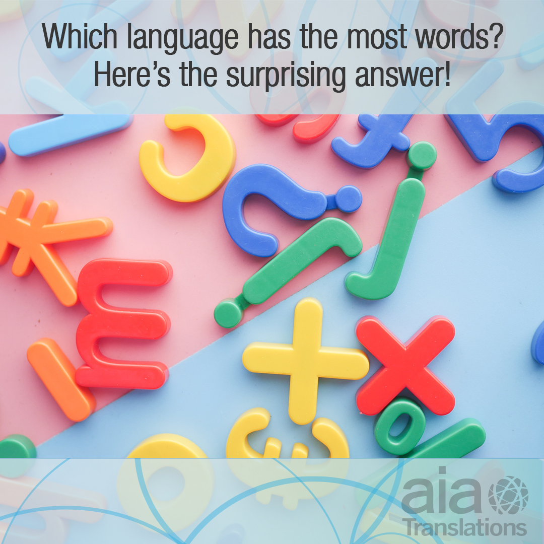 Which language has the most words? Here’s the surprising answer!
aiatranslations.com/post/which-lan…

Whether you’re a translator, interpreter, or someone who just loves languages, you may have found yourself wondering which language has the most words.