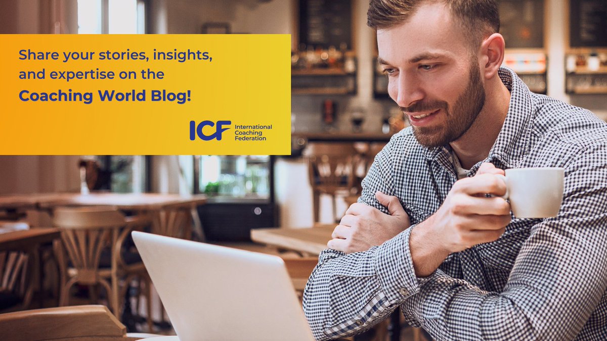 ICFHQ's tweet photo. Have a little extra time this summer? Show off your knowledge and expertise by writing an article for the #CoachingWorld blog!
Visit https://t.co/glbL2kuuUb for more information on the submission process.
#ThoughtLeadership #CoachingCommunity #ICFCoach https://t.co/L0AEnT4aUQ