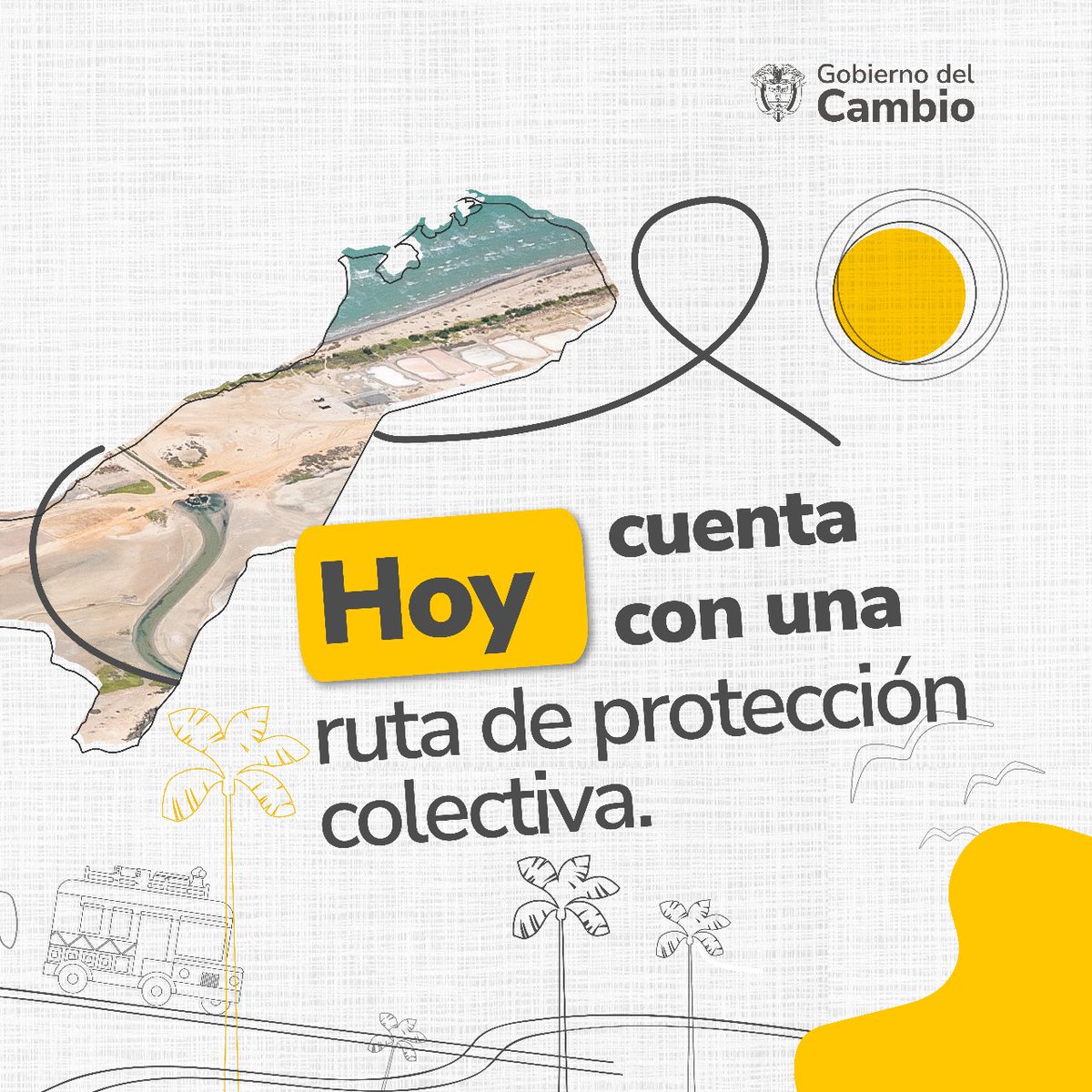 MinEnergiaCo's tweet photo. #GobiernoConElPueblo | ✅Conformamos un equipo especializado encargado de hacer seguimiento a la implementación de medidas de protección para la comunidad Wayuu del asentamiento de Nuevo Espinal, y Sütsüin Jieyuu Wayuu Fuerza de Mujeres Wayuu; aprobadas en el #CERREM. https://t.co/icK4XjtBls