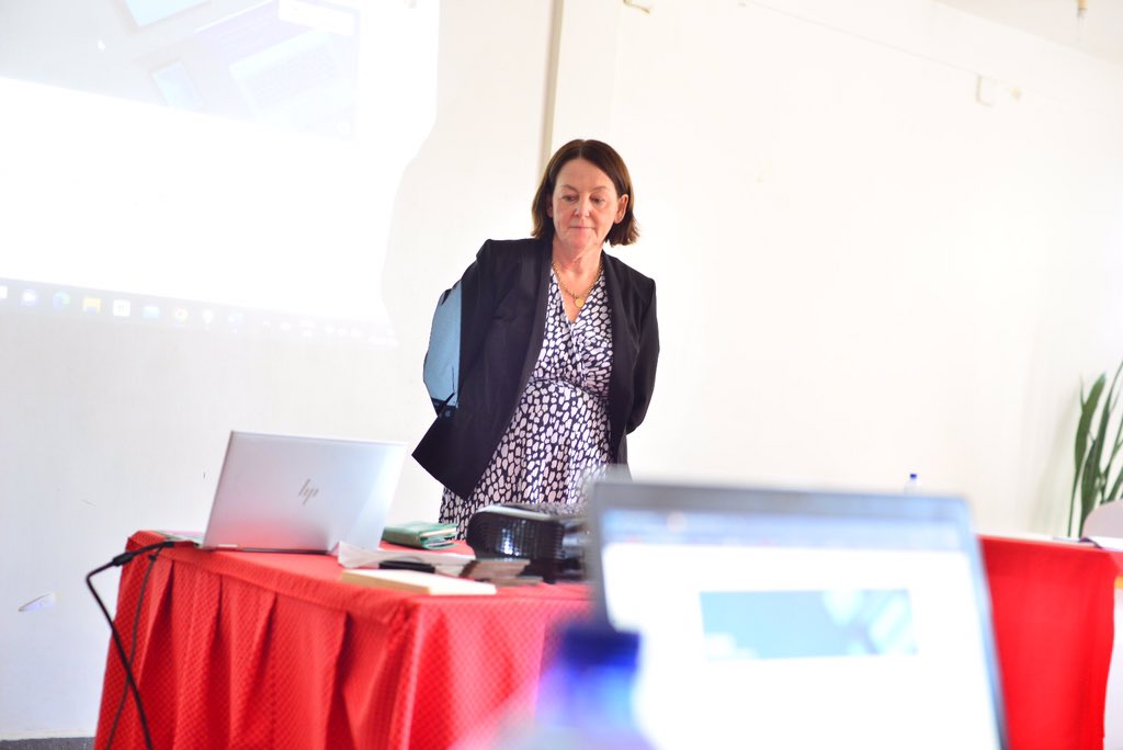 cpjsprw's tweet photo. Our friend Michelle is the trainer of the day. the day's topics are building a great team, empowering leader, principles of effective adult education and google classmates https://t.co/VqRyMXFE4h