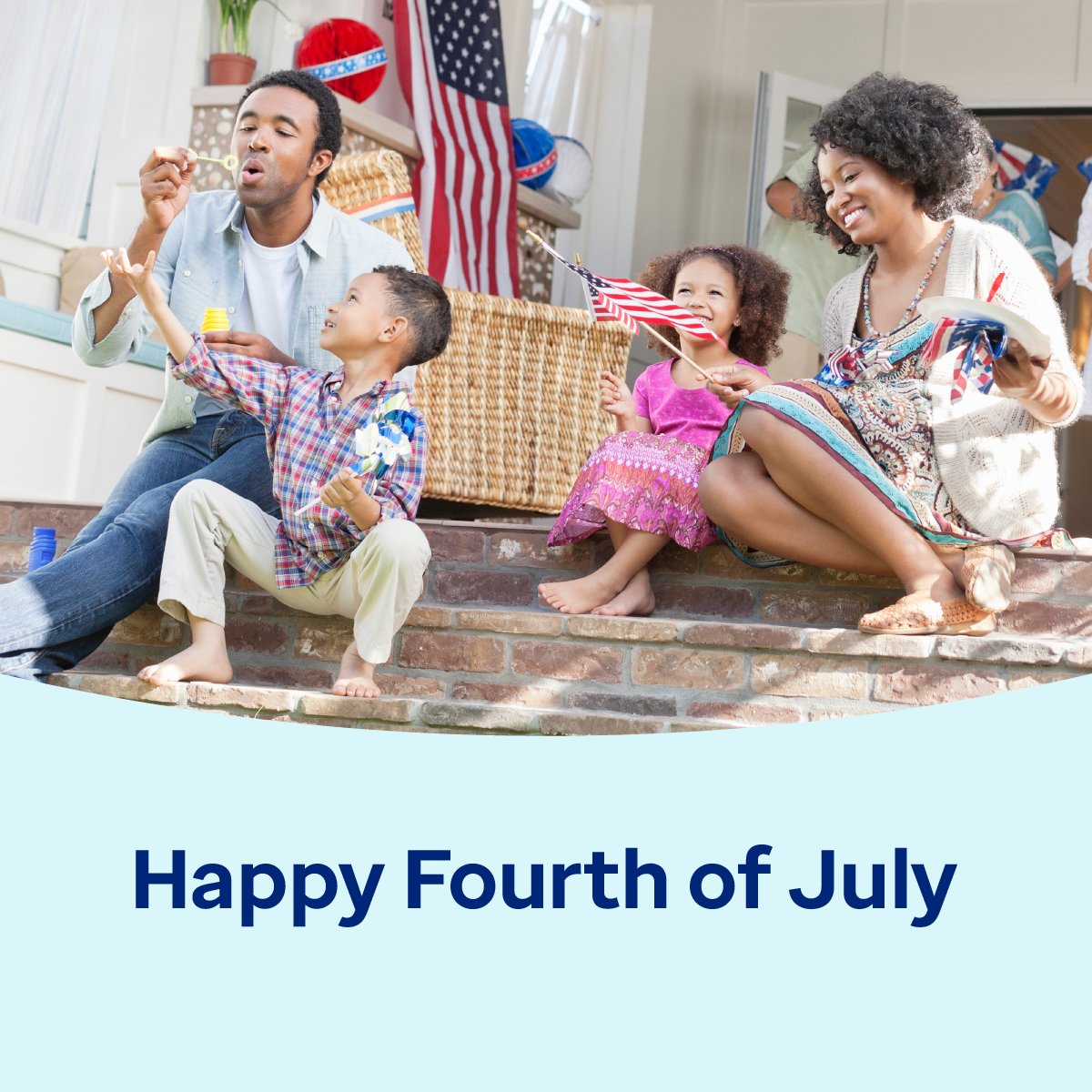 Wishing you a happy and safe Fourth of July