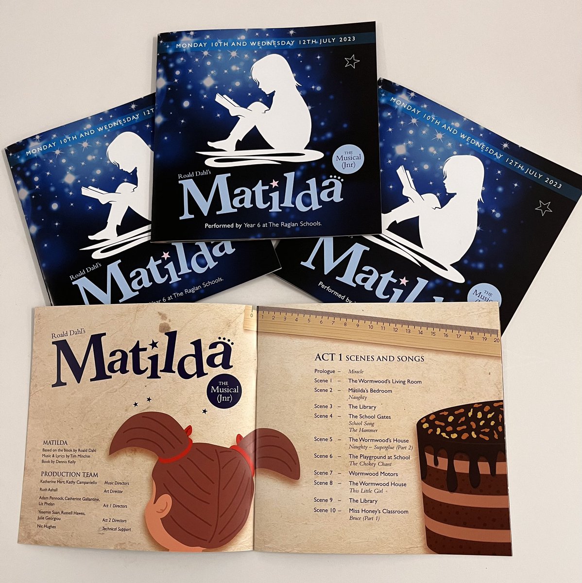 Matt Hatton Design (@matthattdesign) on Twitter photo West end style programme designed and printed for Y6 production. Not only is it a lovely keepsake with pictures of the cast and staff, it raises funds for offsetting production costs. West end style programme designed and printed for Y6 production. Not only is it a lovely keepsake with pictures of the cast and staff, it raises funds for offsetting production costs.