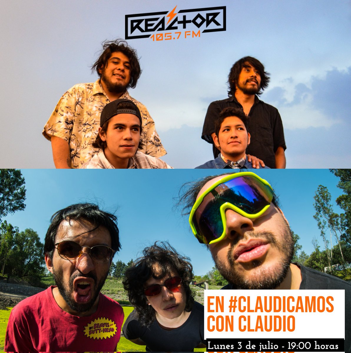 Les haremos llegar la BÑ&amp;OB Experience junto a hoy a las 19:00 horas por <a href="/Reactor105/">Reactor 105.7 FM</a> en #Claudicamos con <a href="/claudifonos/">Claudífonos</a> 📻

Pon un "😈" si vas a sintonizar