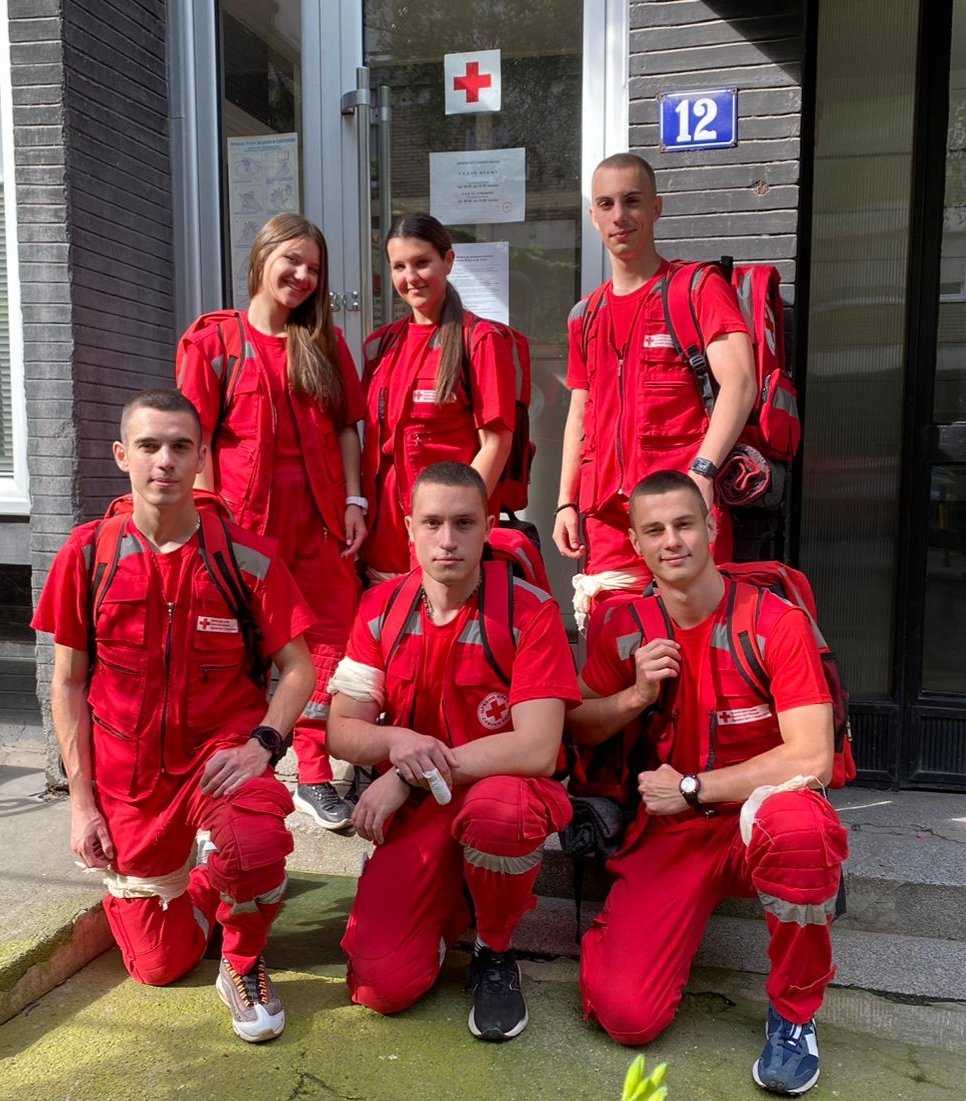 CK_Savskivenac's tweet photo. Volonteri Crvenog krsta Savski venac učestvovali su na ovogodišnjem gradskom takmičenju iz pružanja prve pomoći koje je održano 10. juna na prostoru Topčiderskog parka.
#crvenikrst #prvapomoć #crvenikrstsavskivenac #volonteri #redcross #redcrosssavskivenac #firstaidcompetition https://t.co/fDmDA5m7Cj