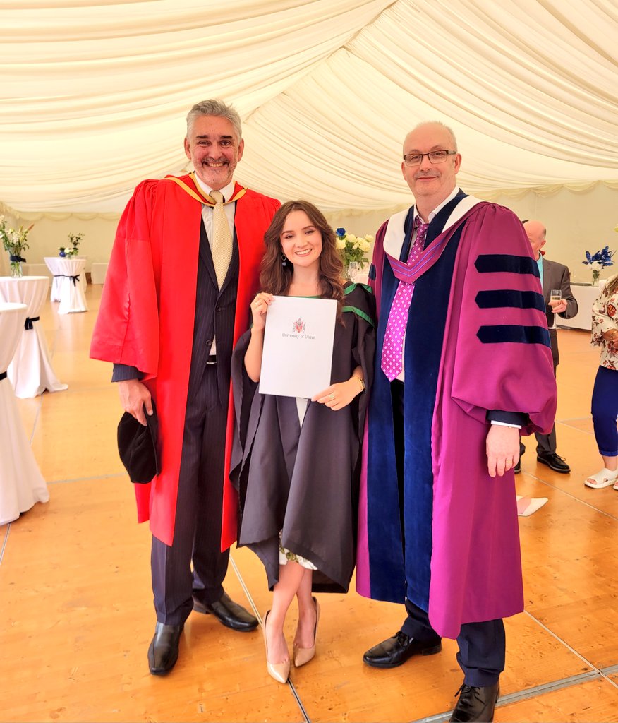 PeterBolan's tweet photo. Hugely proud of our #ITTM graduates today #UUClassOf2023 @UlsterBizSchool #Coleraine our #creative #tourism #managers and #leaders of the #future #ProudOfUU https://t.co/VtafH3zVl0