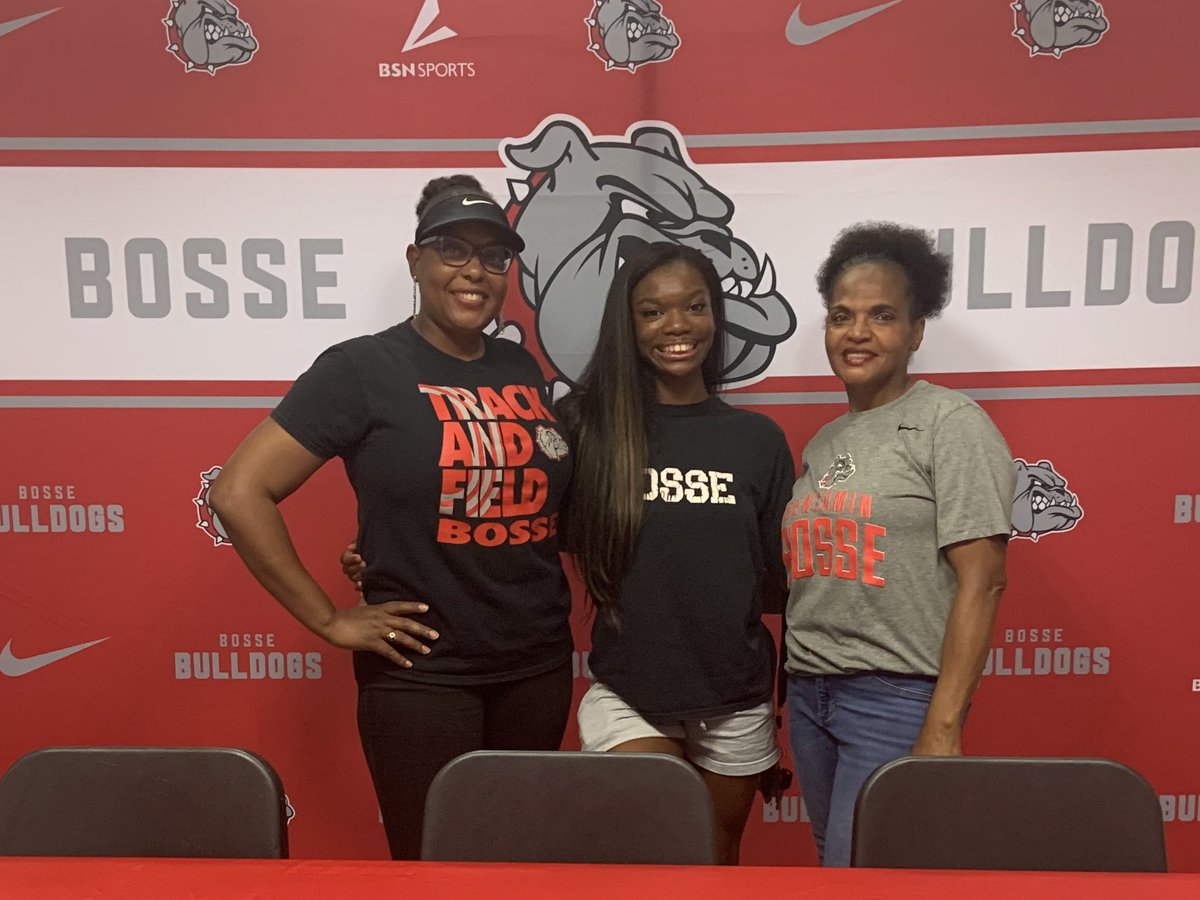 AthleticsBosse's tweet photo. Congratulations to Alexia Smith for signing her National Letter of Intent to run track at Purdue University!!!

GO DAWGS!!! https://t.co/RUhgBmgNqj