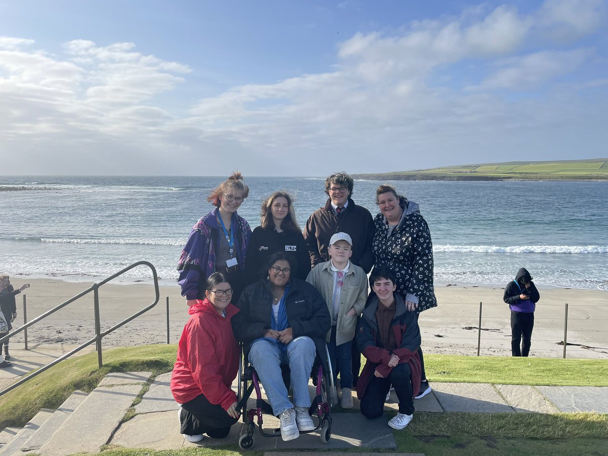 NLCYouthwork's tweet photo. #NorthLanClan taking in the beautiful Orkney Islands with a visit to Skara Brae #syp79 #Orkney #SkaraBrae https://t.co/nPgwO0bjbB