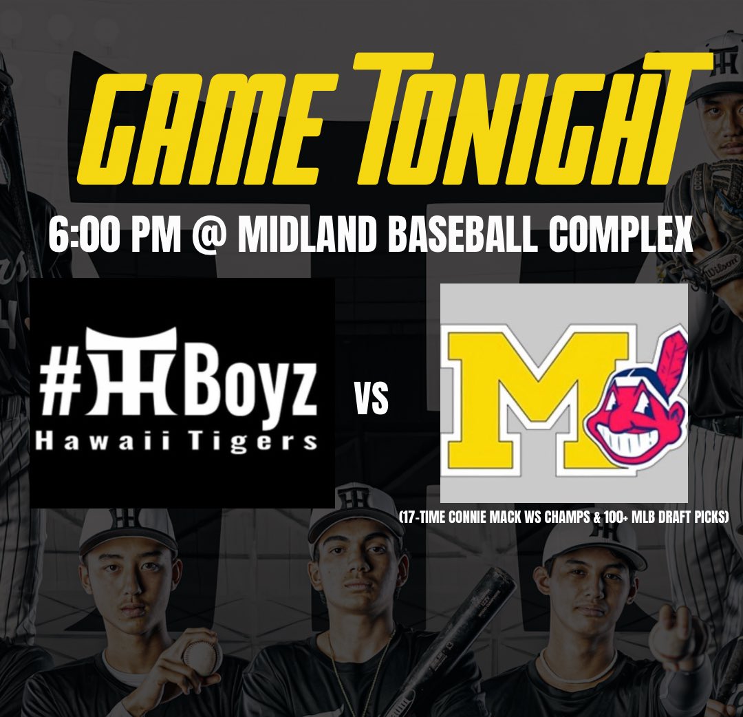 Hawaii Tigers Baseball Organization on Twitter "GAME 2️⃣0️⃣ for the 