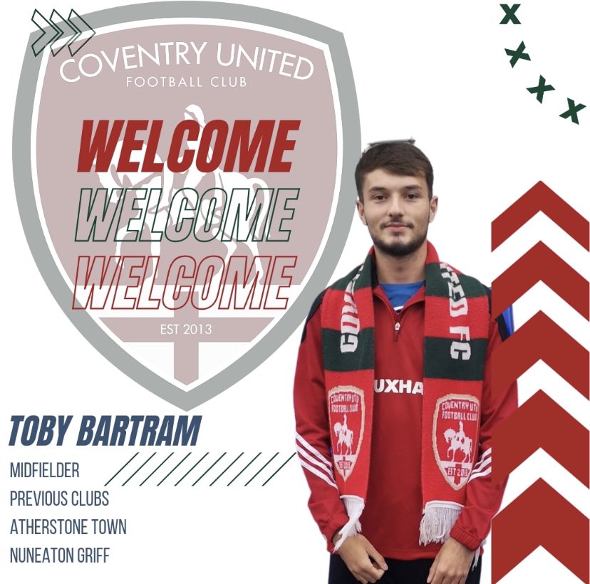 A big welcome to the club Toby Bartram great to have you on board for the the 2023/24 season 🔴🟢
#WeAreUnited #covandproud