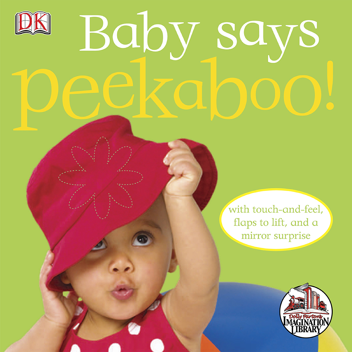 Babies will adore playing peekaboo with this interactive board book. Your child will have fun opening the flaps to reveal illustrated pictures of babies and toys! #DollysLibrary #UKBook #IrelandBook