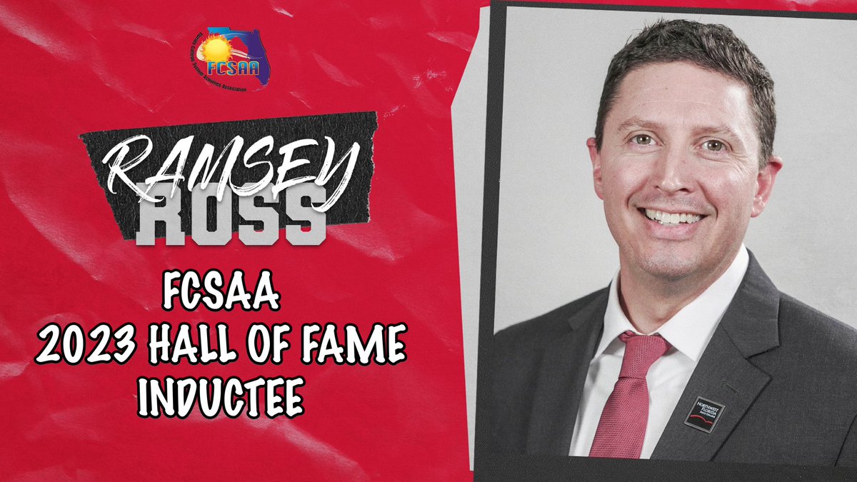 NWFRaiders's tweet photo. Congratulations to our Athletic Director, Ramsey Ross, on being inducted into the FCSAA Hall of Fame! 🚨 https://t.co/29cuTQQ2pN