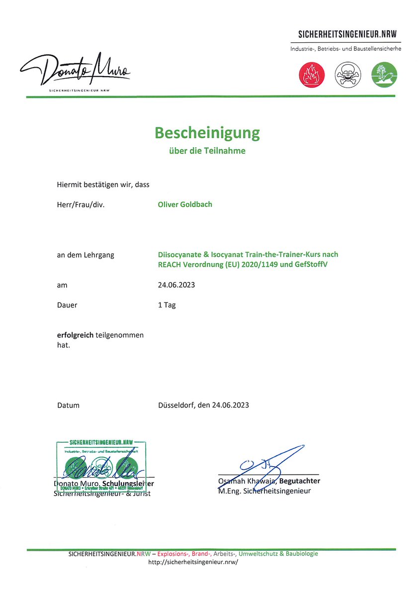 Ich darf jetzt auch in diesem Thema schulen 🙂