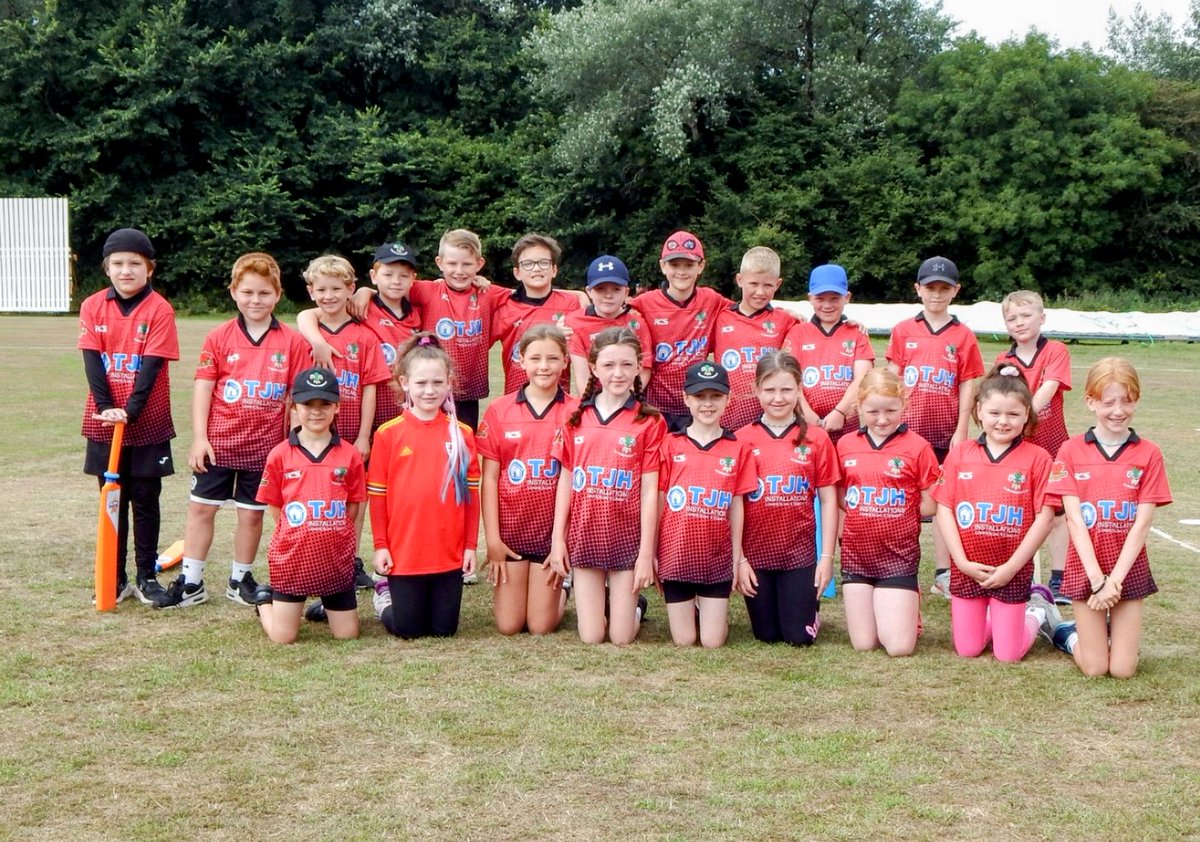 LlangennechJ's tweet photo. Great day yesterday.

We hosted a Girls / Mixed u11s festival with over 60 children playing in some exciting games.

We collected donations through the day and raised £150 for outdoor provisions in the new Autism Unit at @Ysg_Llangennech! 

Diolch / Thanks the support! 🏏☀️ https://t.co/kQqj1ZMT4a