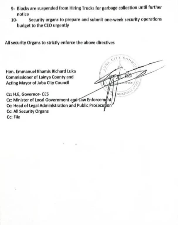 This is the most serious ACTING HW of Juba City Council, he even opened his Facebook page hours after he was appointed.