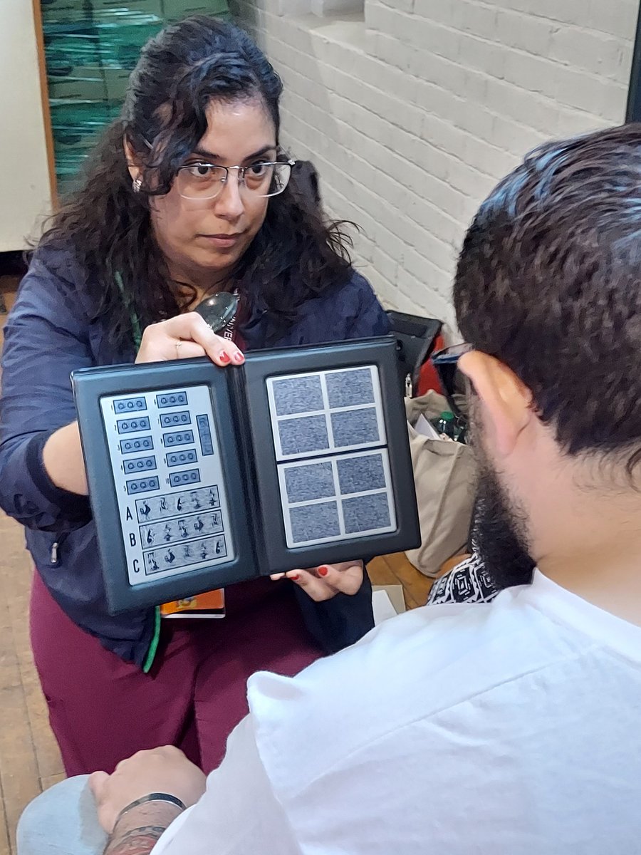 MCPHS's tweet image. MCPHS optometry faculty and students performed vision screenings at a recent Veterans Inc. event. The nonprofit organization is the largest provider of support services to veterans and their families in New England. 

#CaringCardinal #OptometryStudent #USVet