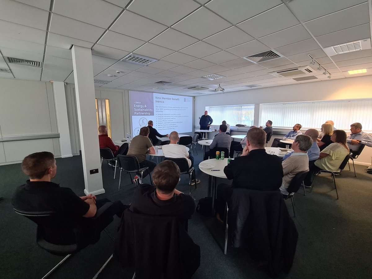 sroops's tweet photo. Another great turnout for @gai_UK North &amp; Borders hub. 
An interesting talk by Paul of Surelock McGill..........and Pizza! https://t.co/GxDZMlvr67