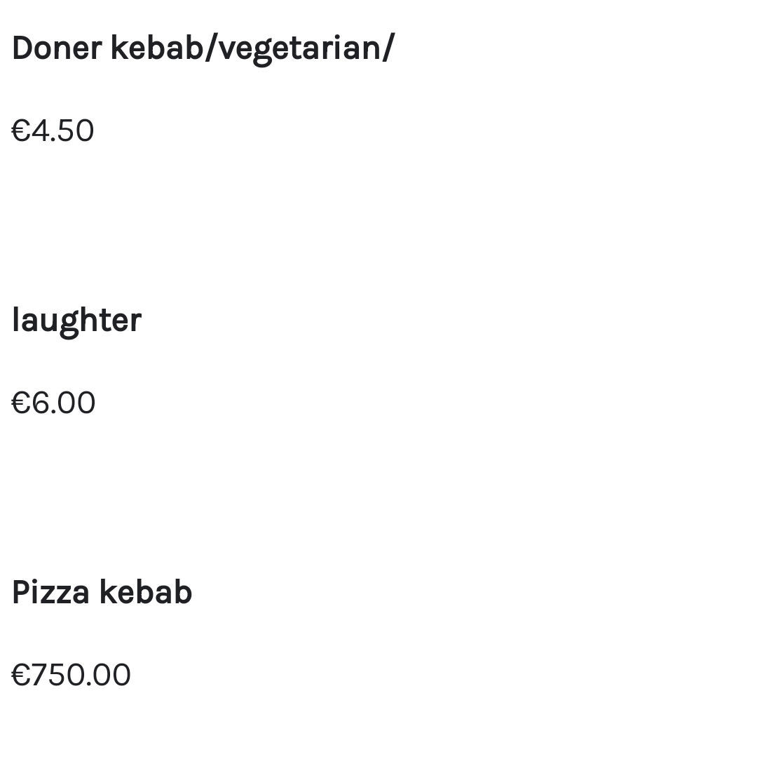 I've literally never been so confused by a menu