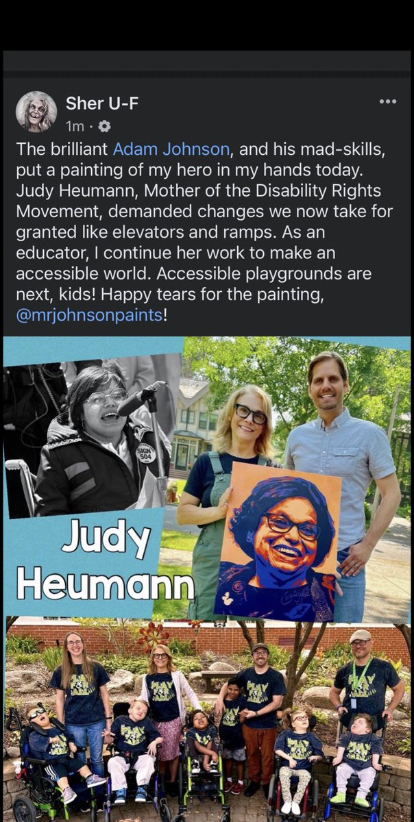 _well_well_well's tweet photo. @JimLeBrecht @judithheumann I recommend Crip Camp to everyone. https://t.co/WmDruW3nxX