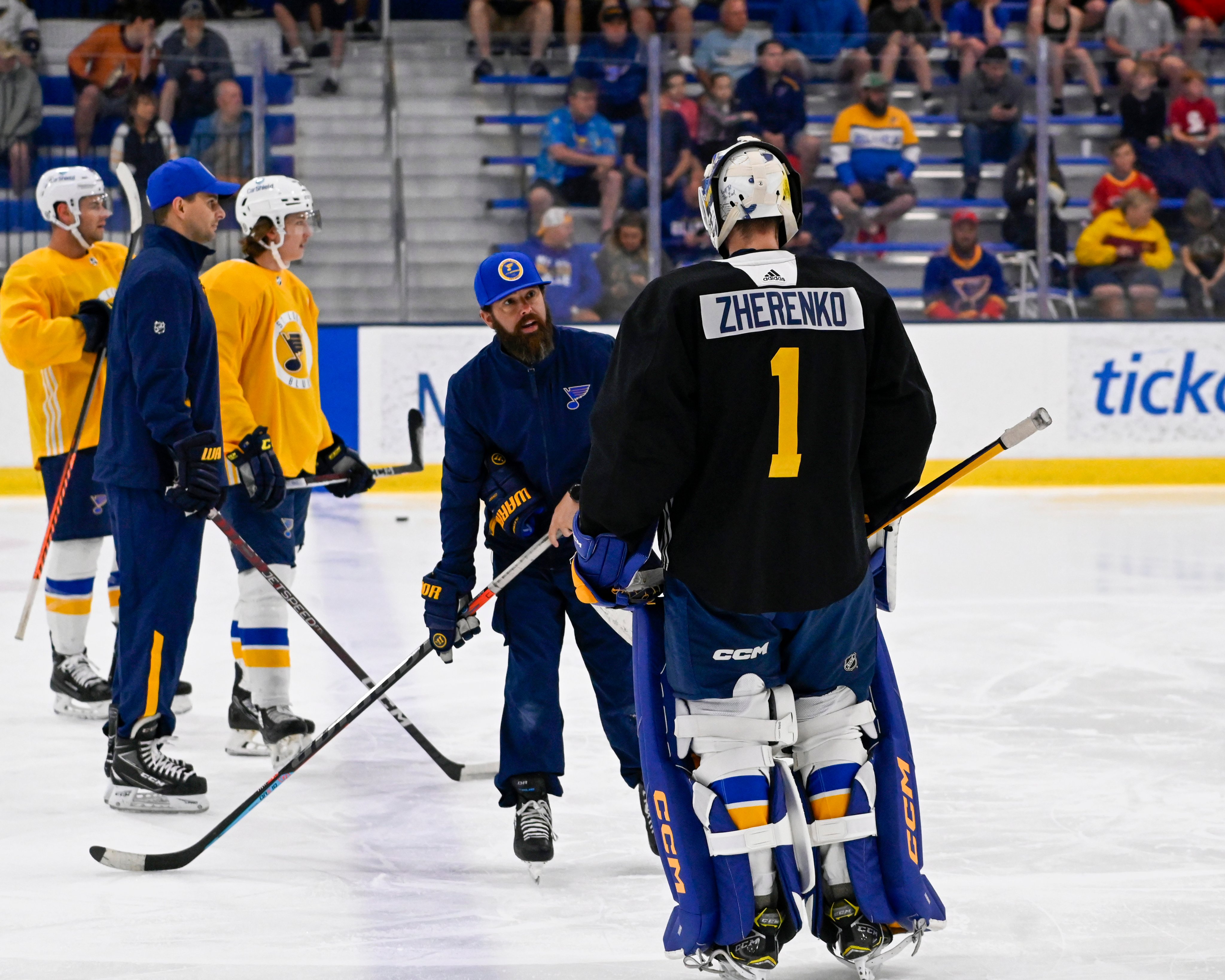 St. Louis Blues on Twitter "Checking in from Day 3️⃣ of Prospect Camp