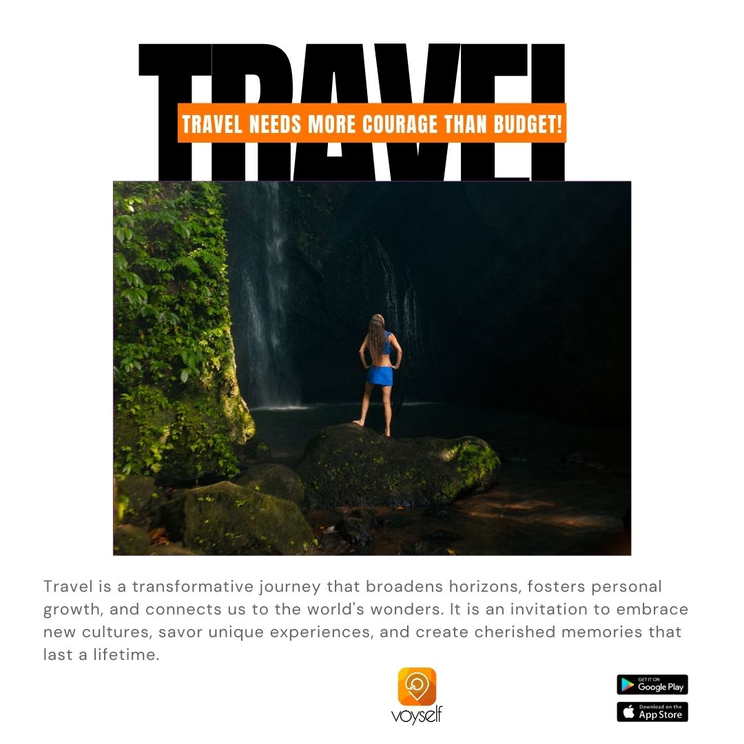 voyself's tweet image. Travel is a transformative journey that broadens horizons, fosters personal growth, and connects us to the world's wonders.

Make us your guide: voyself.com
.
#TravelExperience #Wanderlust #ExploreMore #AdventureSeeker #TravelInspiration #CultureVulture