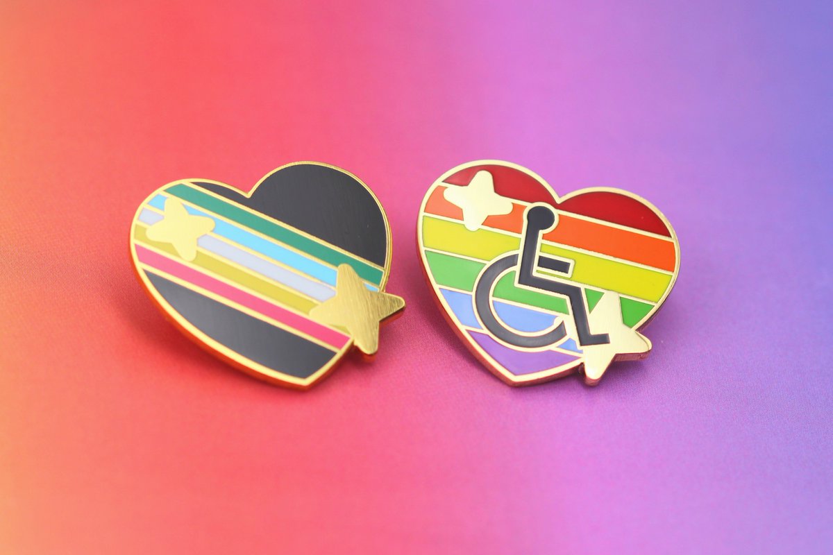 irisidium's tweet photo. HAPPY DISABILITY PRIDE MONTH! ♿these are the current flags I have available for disability pride! im a walking stick user myself, and im totally enamoured with the 2021 flag by capri0mni!! #DisabilityPrideMonth https://t.co/v8d1TUygUn