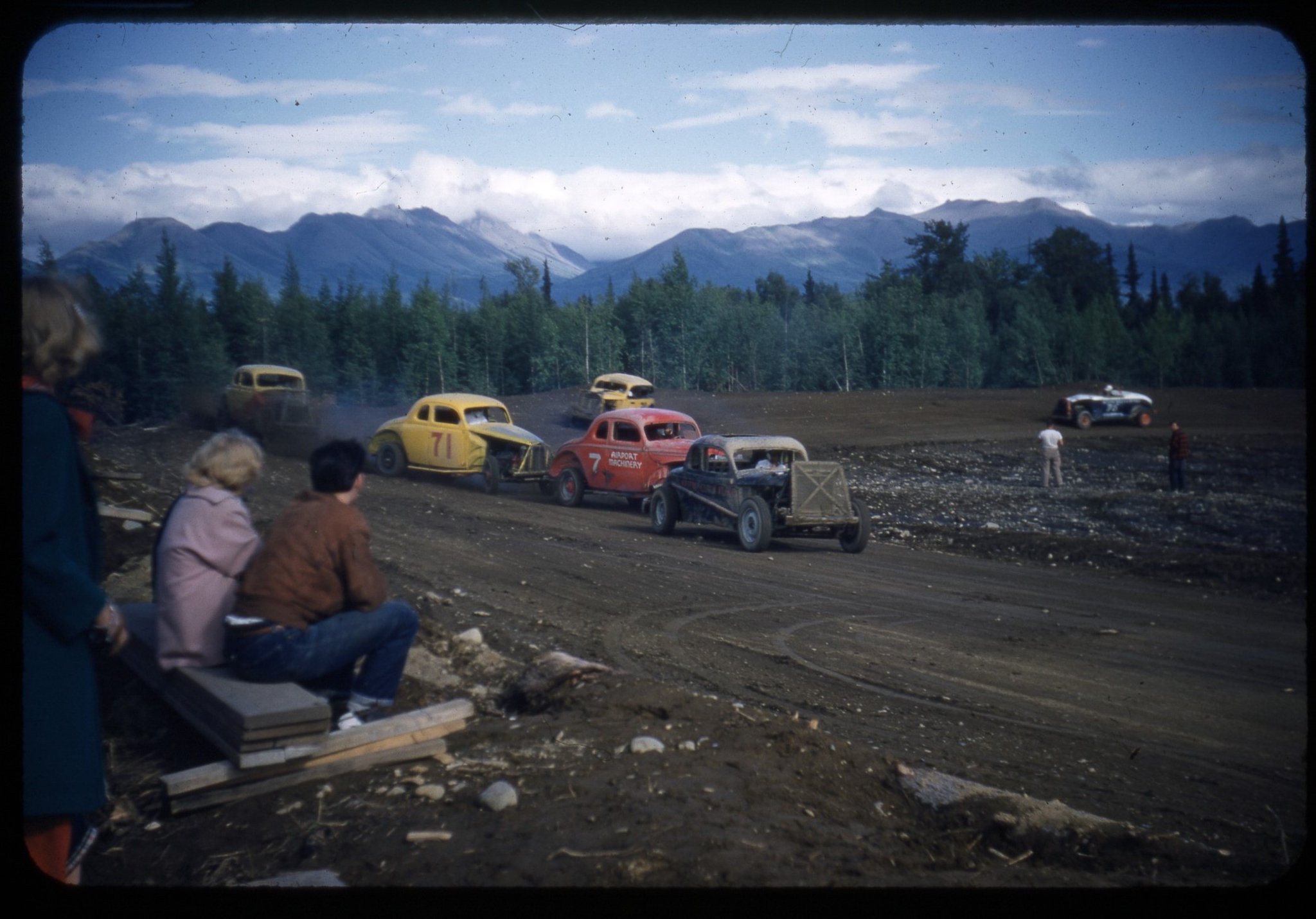 David Reamer on Twitter "July 19, 1953 auto race in Anchorage, at the