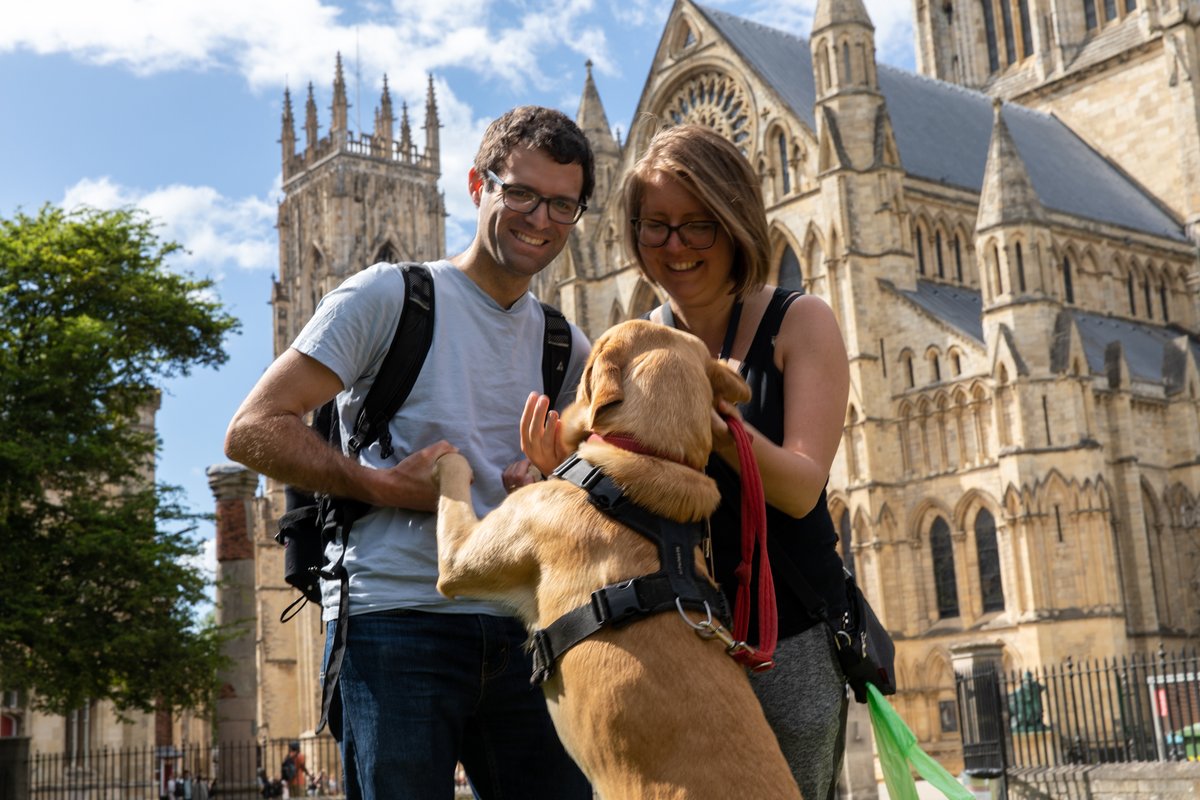 Three Peaks for Cathedral Music ⛰️🐾🎶

Team member Natasha and her organist husband <a href="/BenMorris_Music/">Ben Morris</a> are taking on the #YorkshireThreePeaks this Summer. 

Alongside their golden Labrador, Marlowe, they'll be raising money for #CathedralMusic 

Donate ⏯️ bit.ly/cmt-y3p