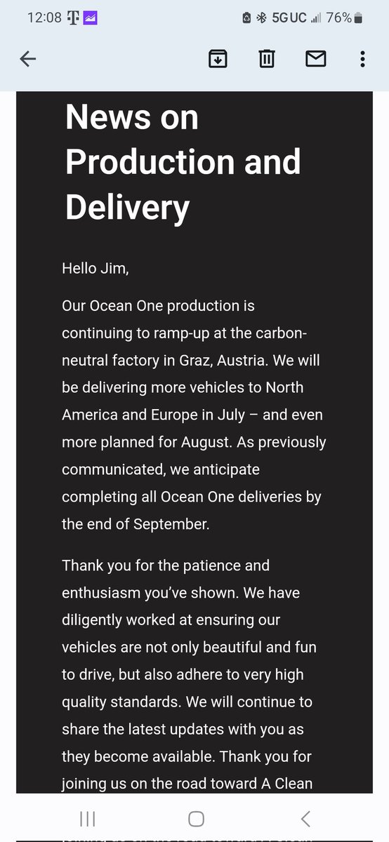 jimserr's tweet image. Let's goooo!!! #Fisker #OceanOne $FSR #EV