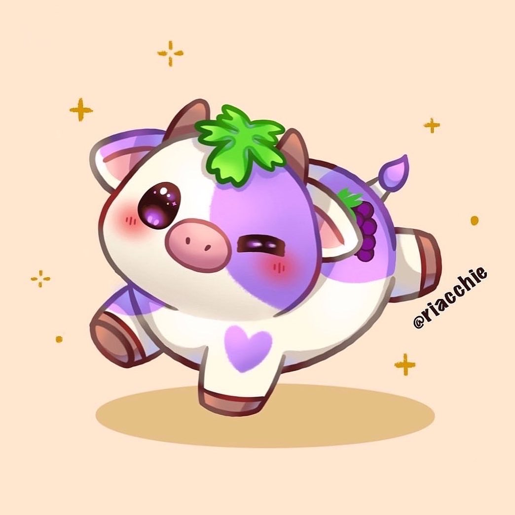 riacchie's tweet photo. My fruit cows so far! 🫐🍓🍋🍇

#cows #pet #animal #cute #kawaii #art #artist #ArtistOnTwitter https://t.co/nWPpzpFMEV
