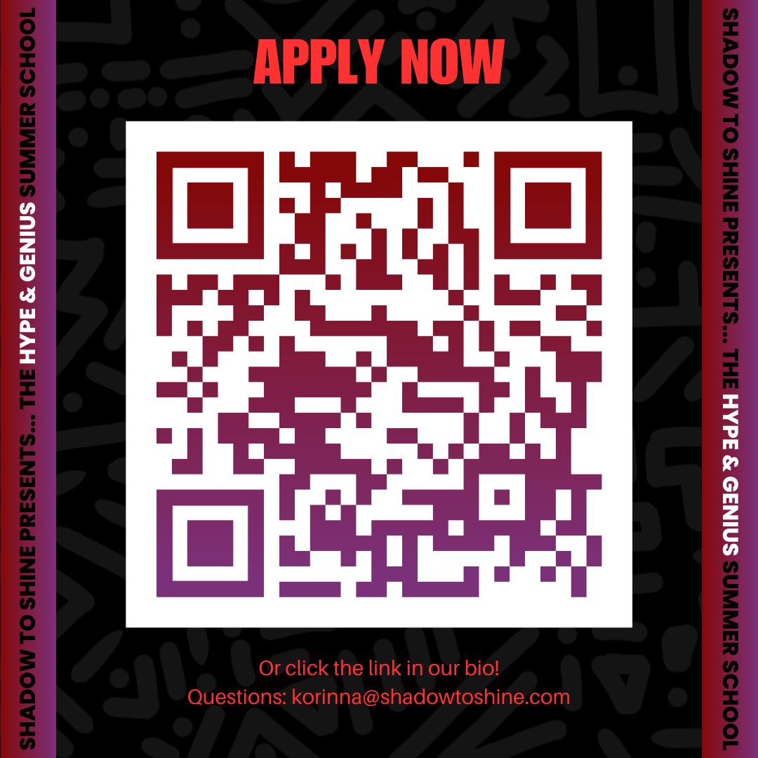ShadowtoShine's tweet photo. Applications NOW open https://t.co/fTMfczKN7u https://t.co/EigWU71cTN