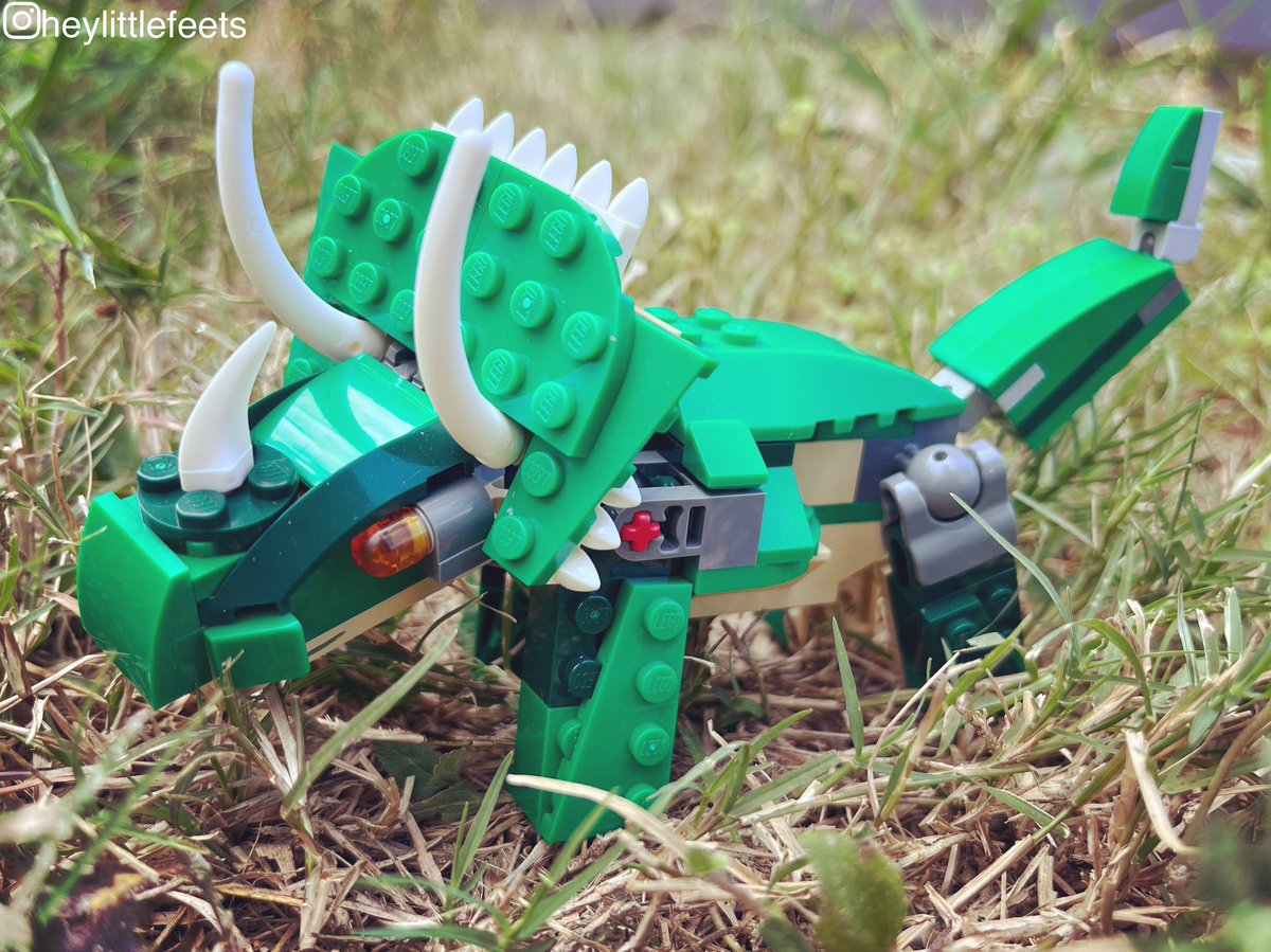 Fear the horns🤘🏼
⁣⁣
🦖 @lego⁣⁣
📓 #Triceratops|#Build ⁣⁣
💖 #legocollection⁣⁣
📸 #legophotography⁣⁣
⁣⁣
#Lego #Creator #Mighty #Dinosaurs #collectibles #toys #toycrewbuddies #photography  #toyphotography #instagood #photooftheday #shotoniphone #July #Summer