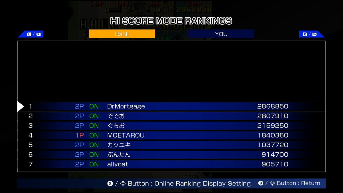 BeLikeBiIIy's tweet photo. Just got the 1cc and #1 on the leaderboard
#ArcadeArchives #RAIDEN #NintendoSwitch #雷電 #stg https://t.co/p0J2ogcJm0