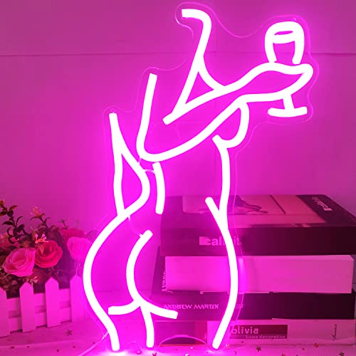 Shithatsick's tweet photo. Ajoyferris Lady Back Neon Sign Dimmable LED lady neon sign Neon Pink Sign Woman Neon Sign Sexy Lady Neon Signs for Bedroom Man Cave Bar... - https://t.co/hiYzm3VaX2 #rudegifts #inappropriategifts #funny #gift https://t.co/YK5NvRpy5d