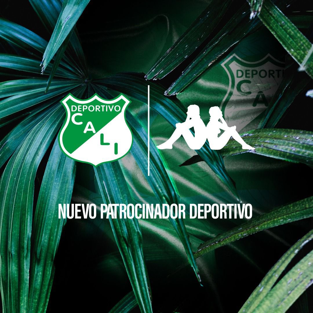 Colfootball1's tweet photo. Deportivo Cali has a new sponsor: Kappa. The club was sponsored by Spotif Le Coq last year 🟢⚪️ https://t.co/OA0wBo3vO4