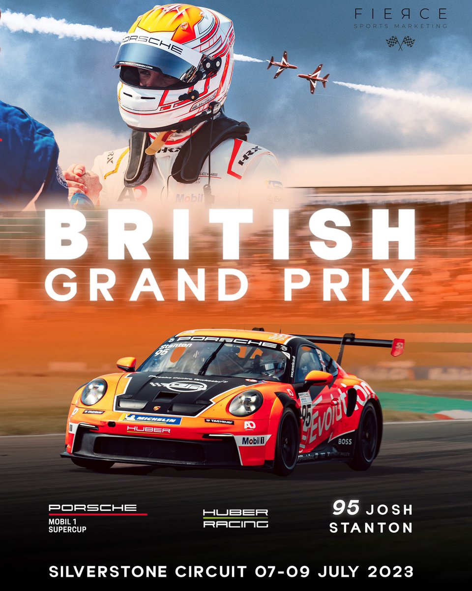 Porsche Super Cup at the British Grand Prix! A dream come true! Huge thanks to @AutobriteDirect @GraysonPaceGP59 @EuropeEvolution and Porsche Tewksbury for their amazing support! Stay tuned for more details!