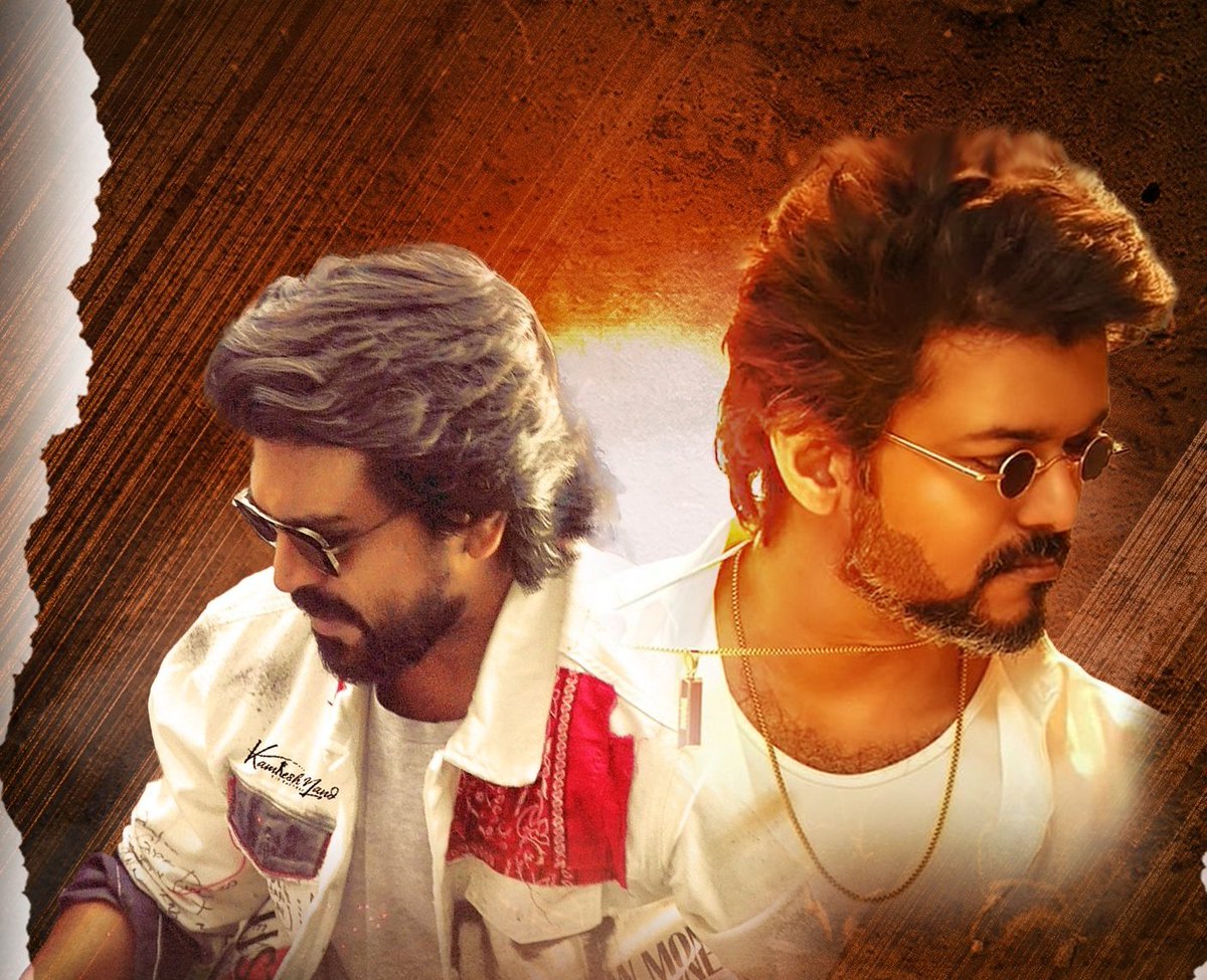Filymatic's tweet photo. Timeline is filled with #LEO Thalapathy Vijay - @AlwaysRamCharan 🧊  BUZZ , This BUZZ Trashed Rajinikanth's #Kaavaalaa Promo Already ...

If it Happens Surely It Will Create a Boom💥 https://t.co/ZqMgSlTCCk