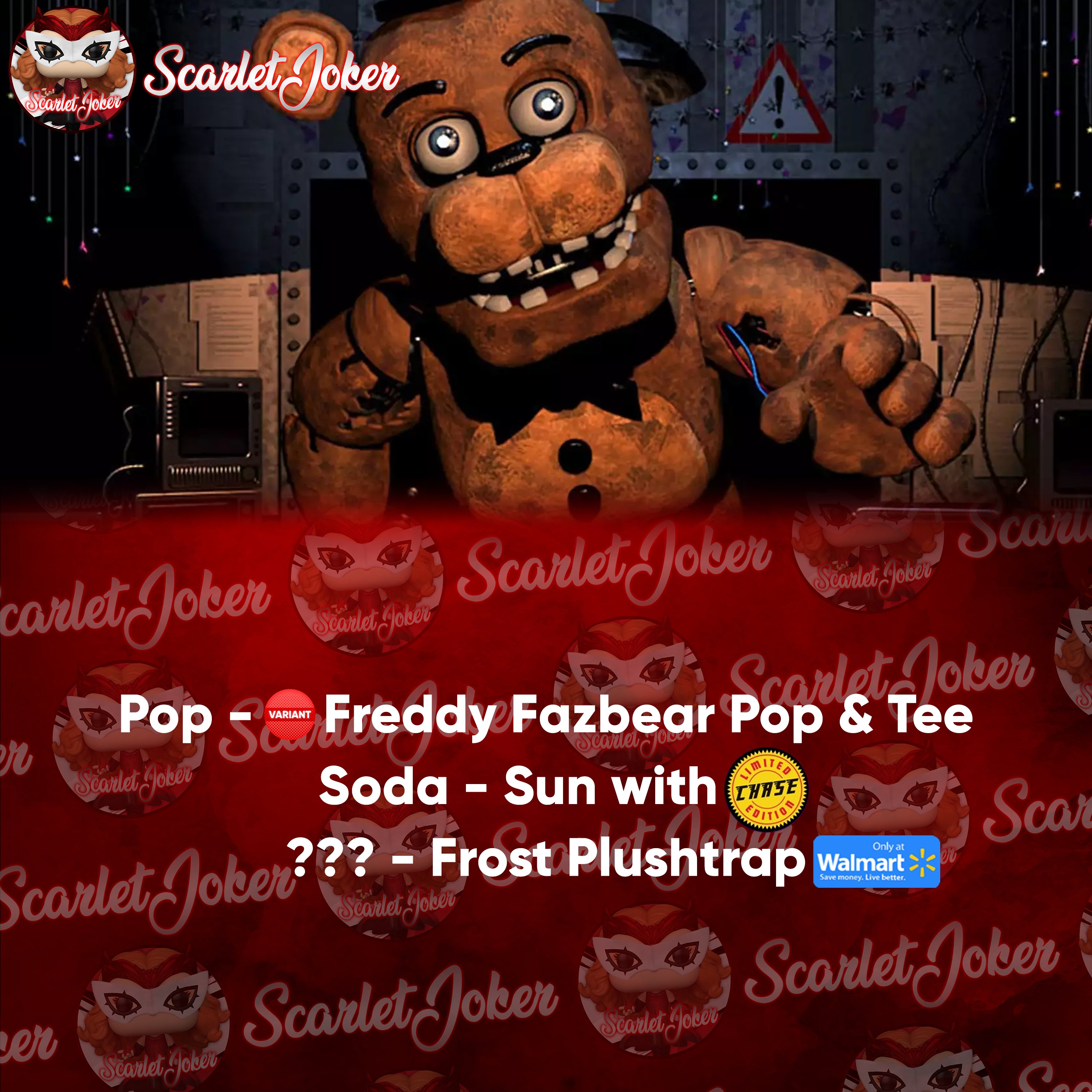 FNAF / FIVE NIGHTS AT FREDDY'S Plushtrap Frost