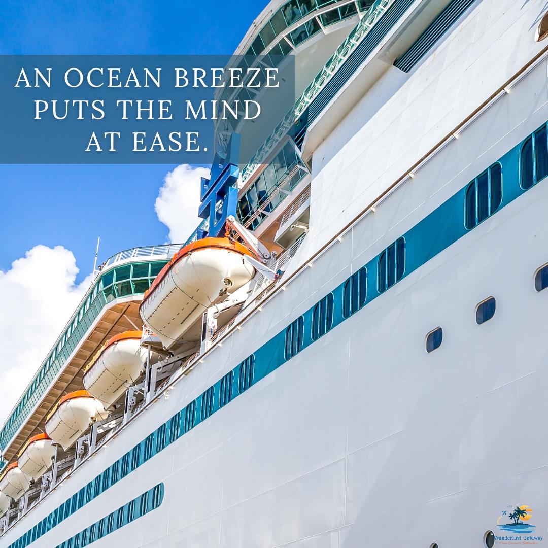 Forget the chaos of life, cast off your cares, and let the sun ☀️ and sea 🌊 wash away your tension. Message me to start planning your stress-free vacation!

#stress-free #cruiselife #sea #ocean #getzpremiervoyages #wanderlustgetaway