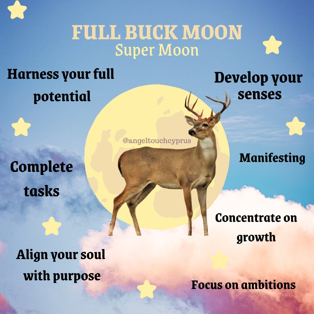 🦌July’s full Buck Moon rises after sunset on Monday, July 3—the eve of Independence Day!   ⭐️

sanctarosablog.wordpress.com/2023/07/03/ful…

🌝
#fullmoon #BuckMoon