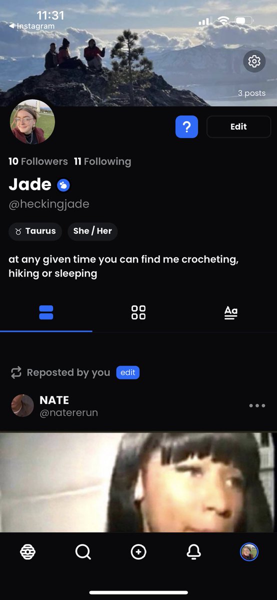 heckingjade's tweet image. anyway follow me on Hive bc this place sucks