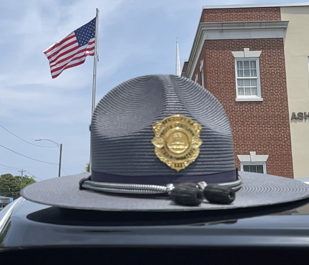 SCHP_Troop6's tweet photo. What says America more than Old Glory and a @SCHP_Community campaign hat!? #4thofJuly #buckleupsc #America #USA https://t.co/ZB0WQOFO2b