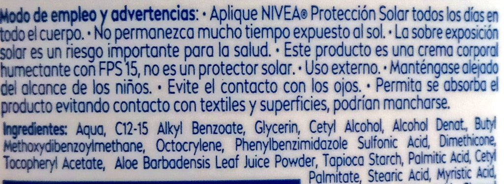 ArgonautaX's tweet image. Hay que evitar utilizar esas cremas, como esta que tengo 😵😫  #Nivea #Octocrylene