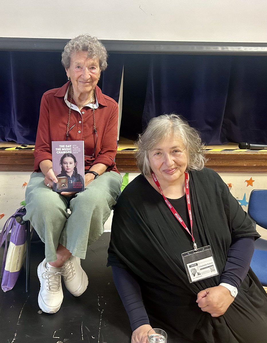 We had the honour of welcoming back Holocaust Survivor Hedi Argent to speak to Year 9 and our Sixth Form about her story of escaping Nazi persecution in Austria and her journey to England. Year 9 were brilliant and very moved by Hedi’s testimony