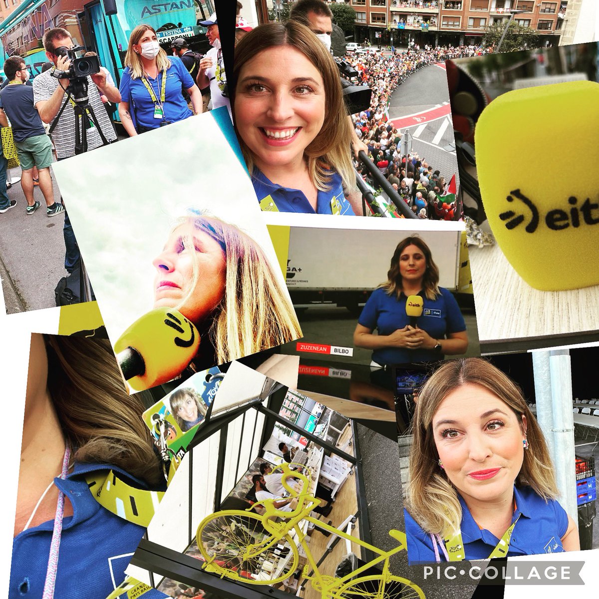 Egun luzeak eta lan asko baina ze esperientzia ona!!! #eitbtour #agurtour #kaixooporrak